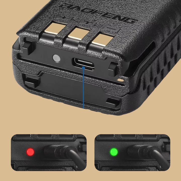 3800 mAh Extended Battery with USB-C Charging