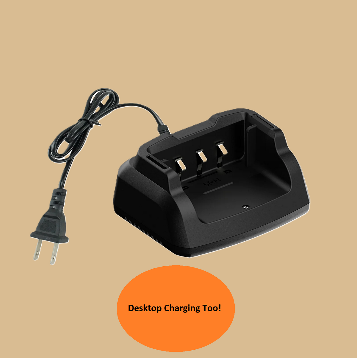 Baofeng UV5RM – Tri-Band/Hi-Power Trail Boss Radio with Tactical Antenna