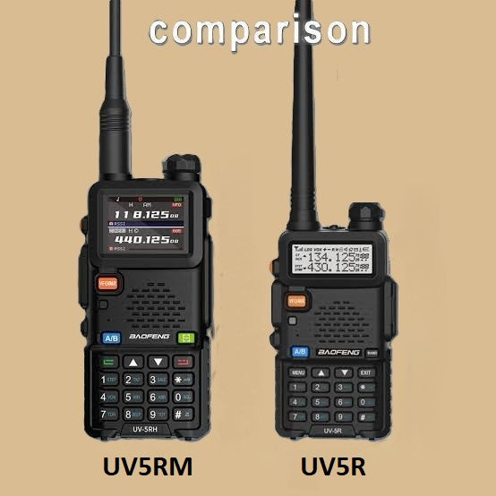 Baofeng UV5RM – Tri-Band/Hi-Power Trail Boss Radio with Tactical Antenna