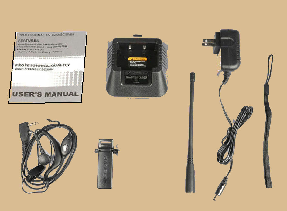 Baofeng M-5R – Tri-Power Trail Radio with Tactical Antenna