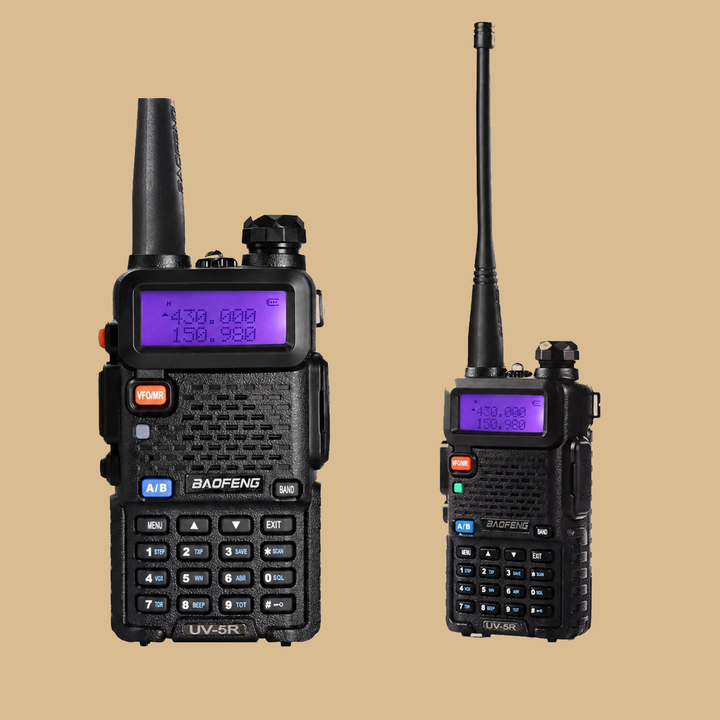 Baofeng UV5R 5W – Trail-Ready 2-Way Radio